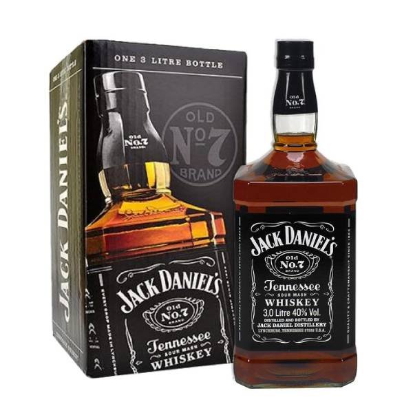 Jack Daniel's Old nº 7 3L – Garrafeira Grande Escolha