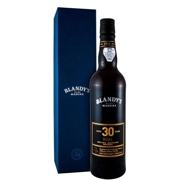 Bouteille de Blandy's 30 ans d'âge 50 cl