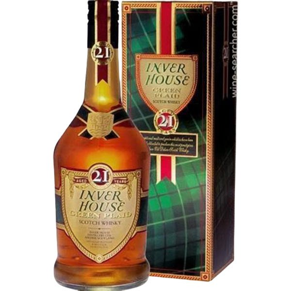 Whisky Inver House Green Plaid 21 anos 70cl