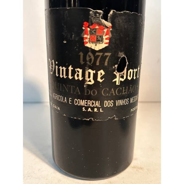 Porto Messias Quinta do Cachão Vintage 1977 75cl
