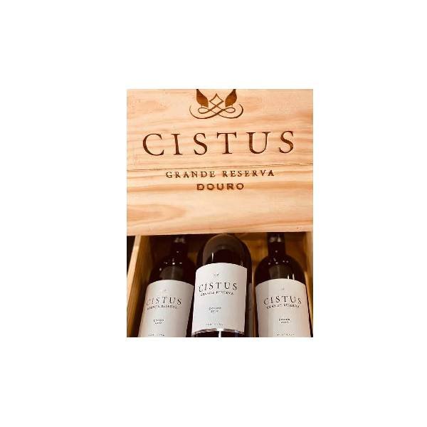 Cistus Grande Reserva Tinto 2019, 3 Bottles in a Wooden Case 