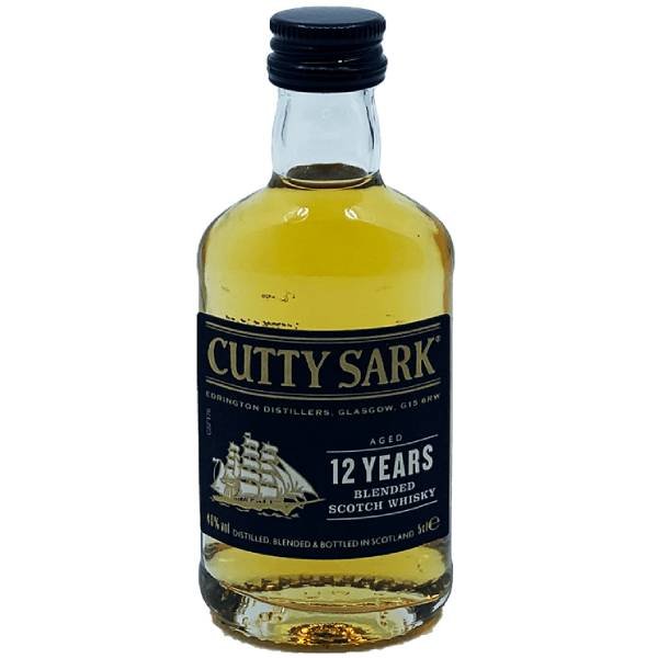 Whisky Cutty Sark 12 ans Miniature 5cl 