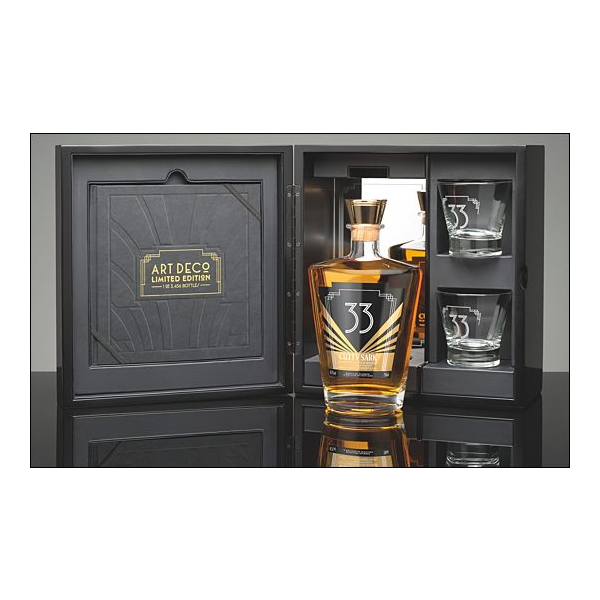 Cutty Sark Art Deco 33 Anos 70cl C/ Estojo
