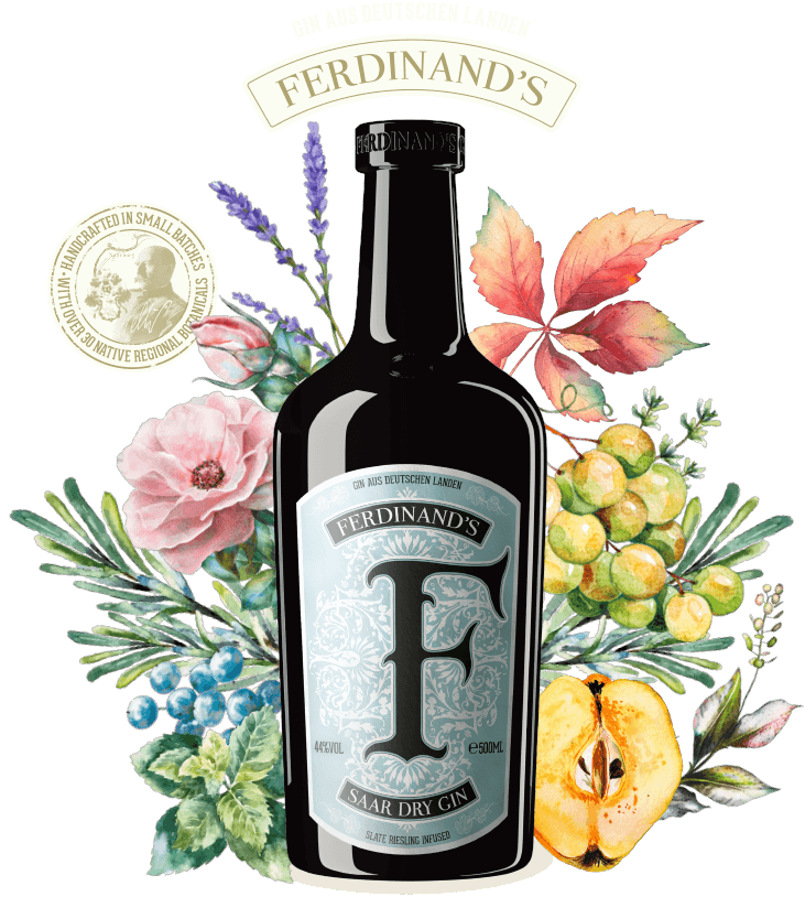 Gin Ferdinand's Saar Dry 50cl