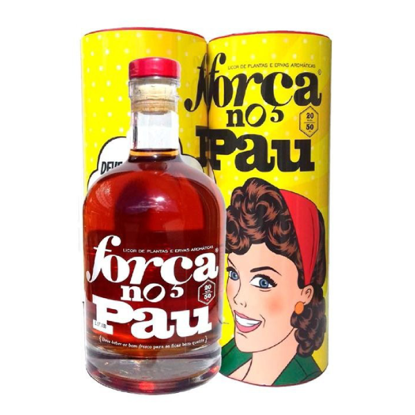 Licor Força no Pau C/ Tubo 50cl