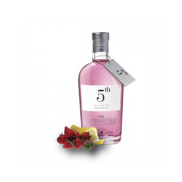 Gin 5th Red Fruits Fire 70cl