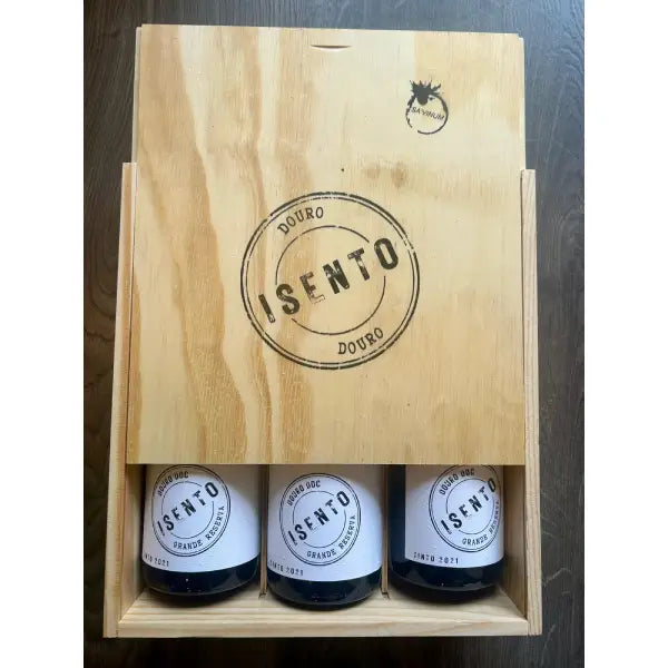 Exempt Grande Reserva Red Wine Box of 3 Bottles 