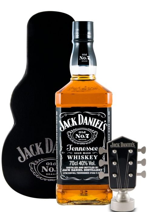 Jack Daniel's Old #7 + Guitar Case 