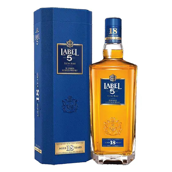 Label 5 Whisky 18 ans d'âge 70cl