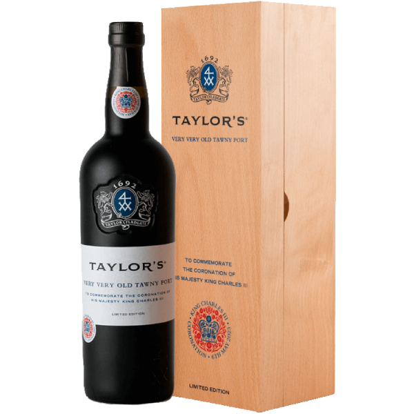 Taylor's Very Very Old Charles III Coronation Port 75cl 
