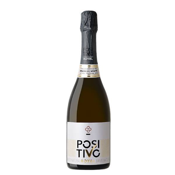 Espumante Positivo Royal Branco Bruto Nature 75cl