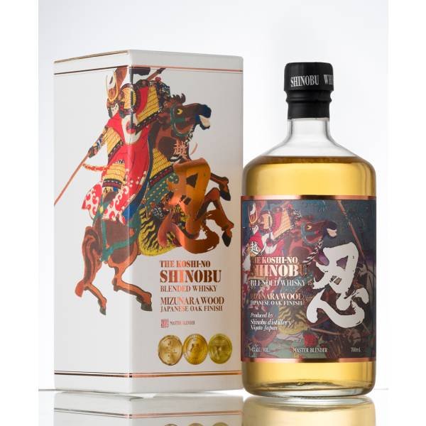 Whisky Koshi-No Shinobu Blended Whiskey Mizunara Oak Finish 70cl 