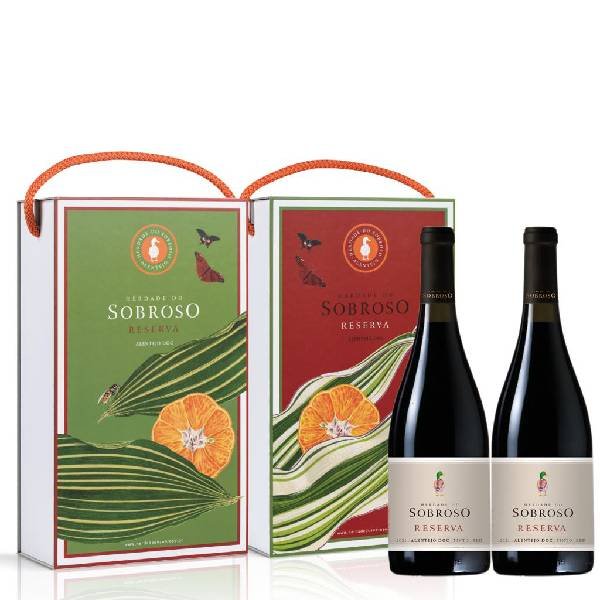 Herdade do Sobroso Reserva Tinto Pack 2 Garrafas