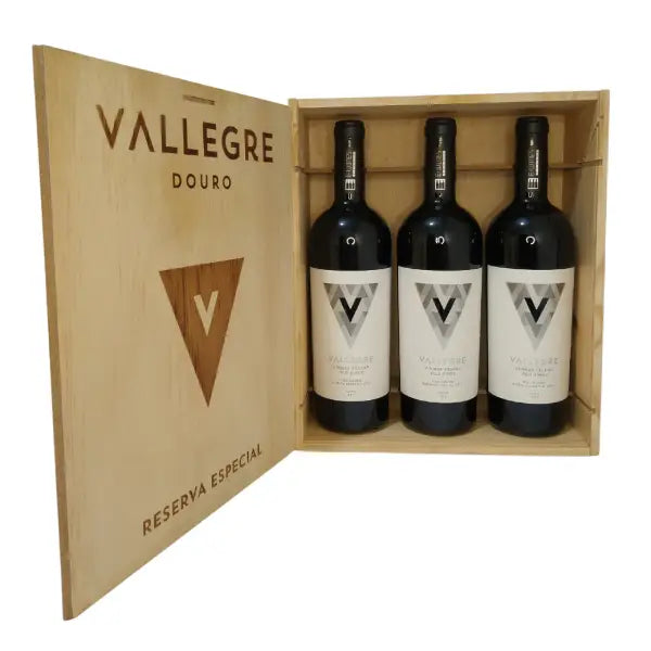 Vallegre Reserva Especial Vinhas Velhas Tinto 75cl Pack of 3 Bottles 