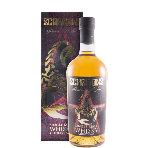 Whisky Scorpions Single Malt Cherry Cask 70cl