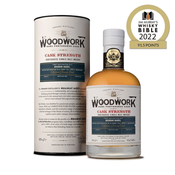 Whisky Woodwork Cask Strenght Bourbon Barrel Cask 3 50cl