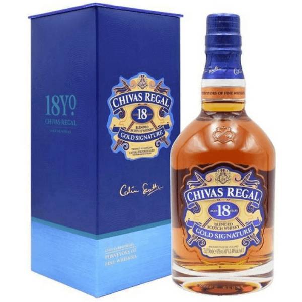 Whisky Chivas Regal 18 Anos – CS Garrafeira