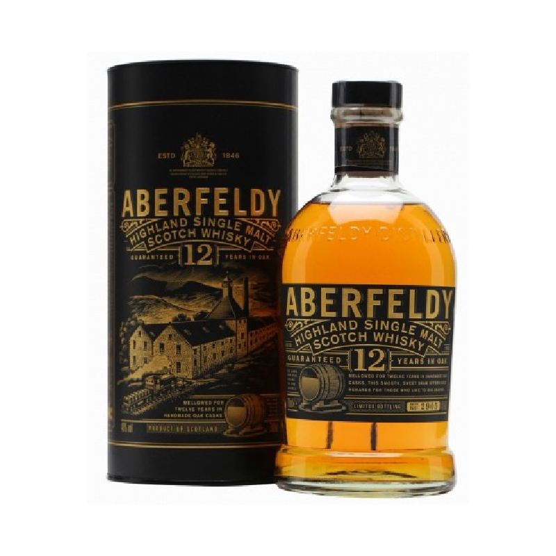 Whisky Aberfeldy 12 Anos Single Malt 70cl