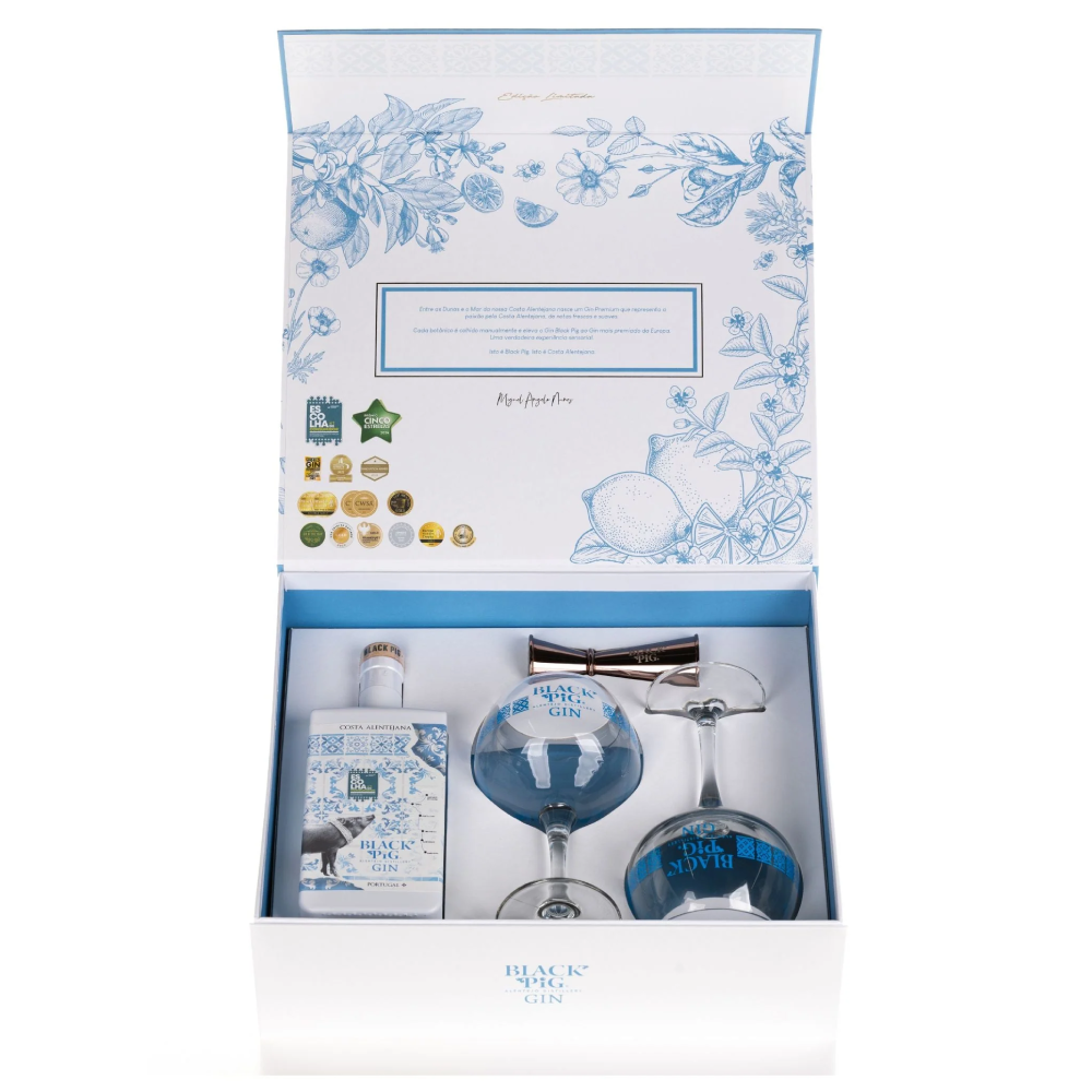 Gin Black Pig Costa Alentejana Premium Pack