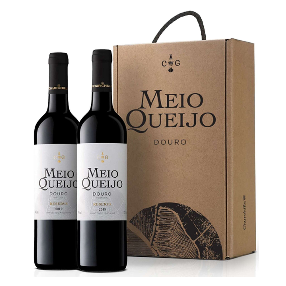 Meio Queijo Tinto 75cl Pack de 2